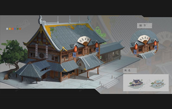 日系古风建筑